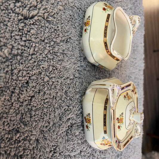 Grindley ALTON CREAMER & SUGAR BOWL 168769 1925