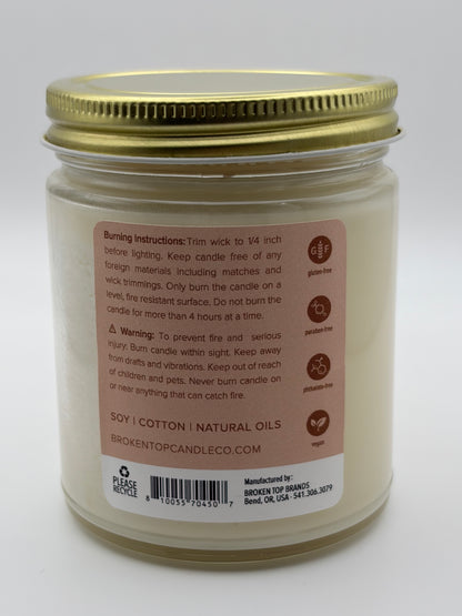 Broken Top Plant Based Candle
