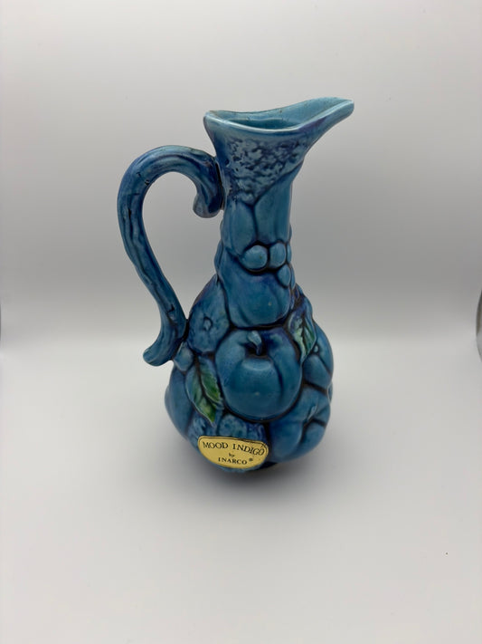 Blue Inarco Mood Pitcher with original label