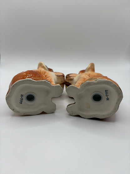Vintage St. Bernard Salt and Pepper Shakers