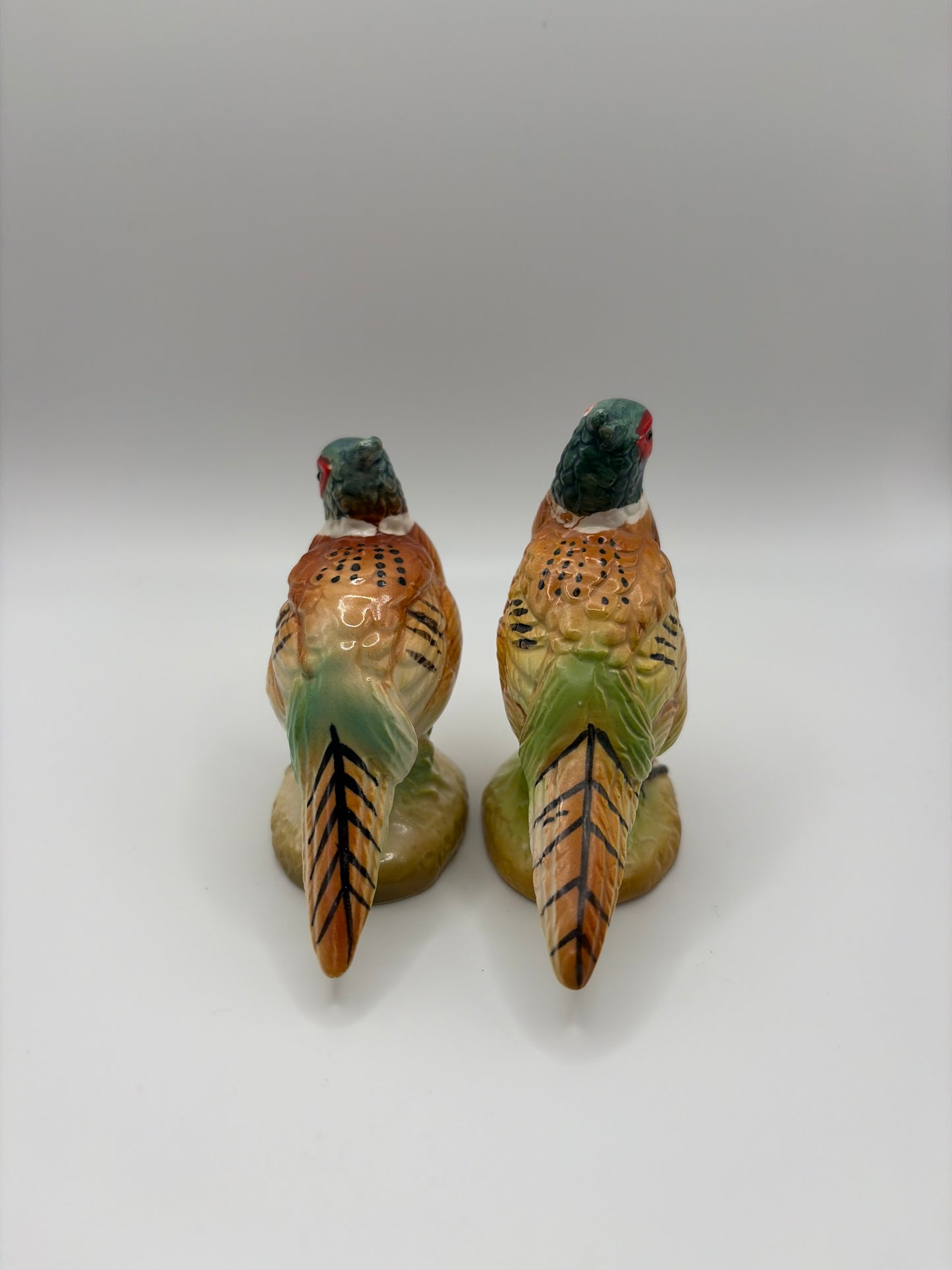 Vintage Pheasant Salt & Pepper Shakers