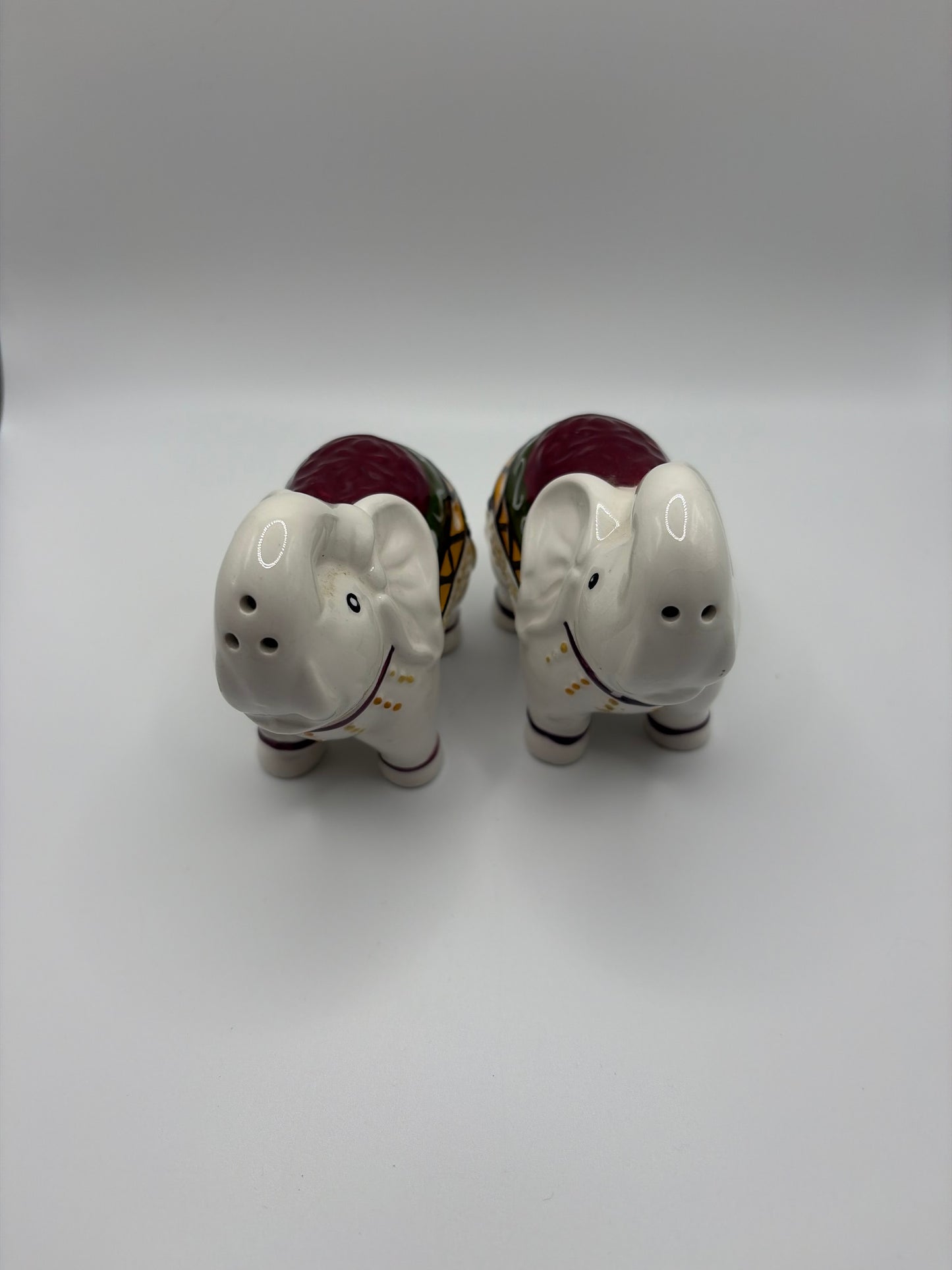 Vintage Elephant Salt & Pepper Shakers