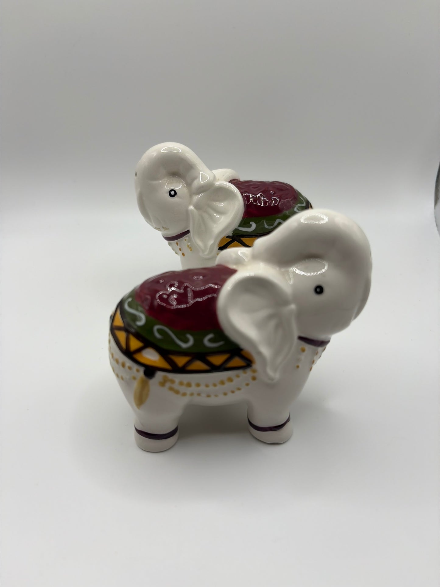 Vintage Elephant Salt & Pepper Shakers