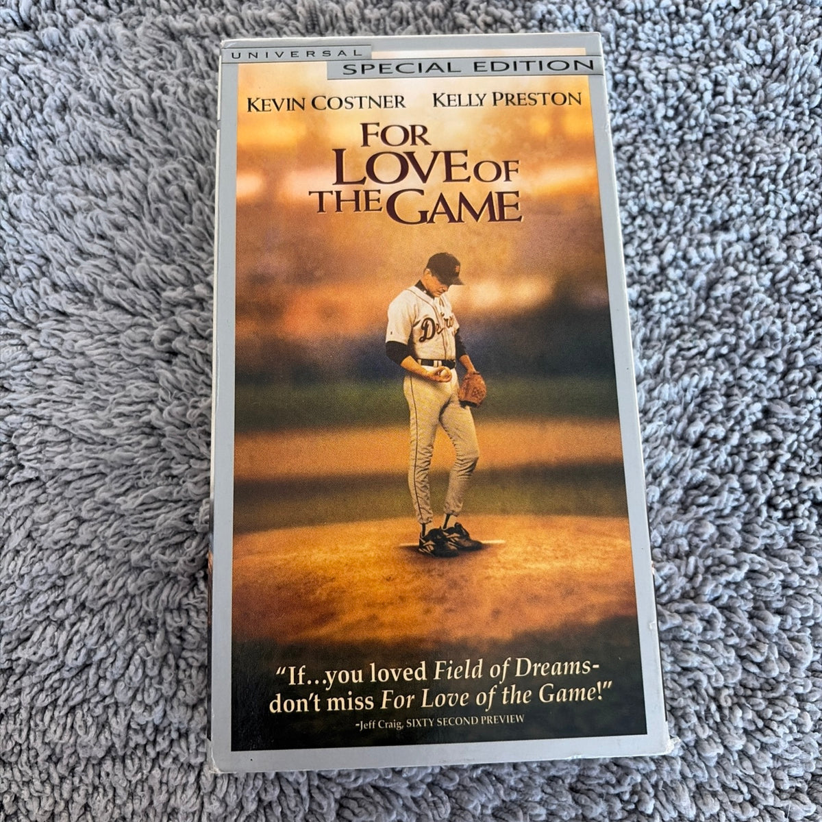 For Love of the Game (VHS, 2000), Kevin Costner, Kelly Preston Baseball Movie