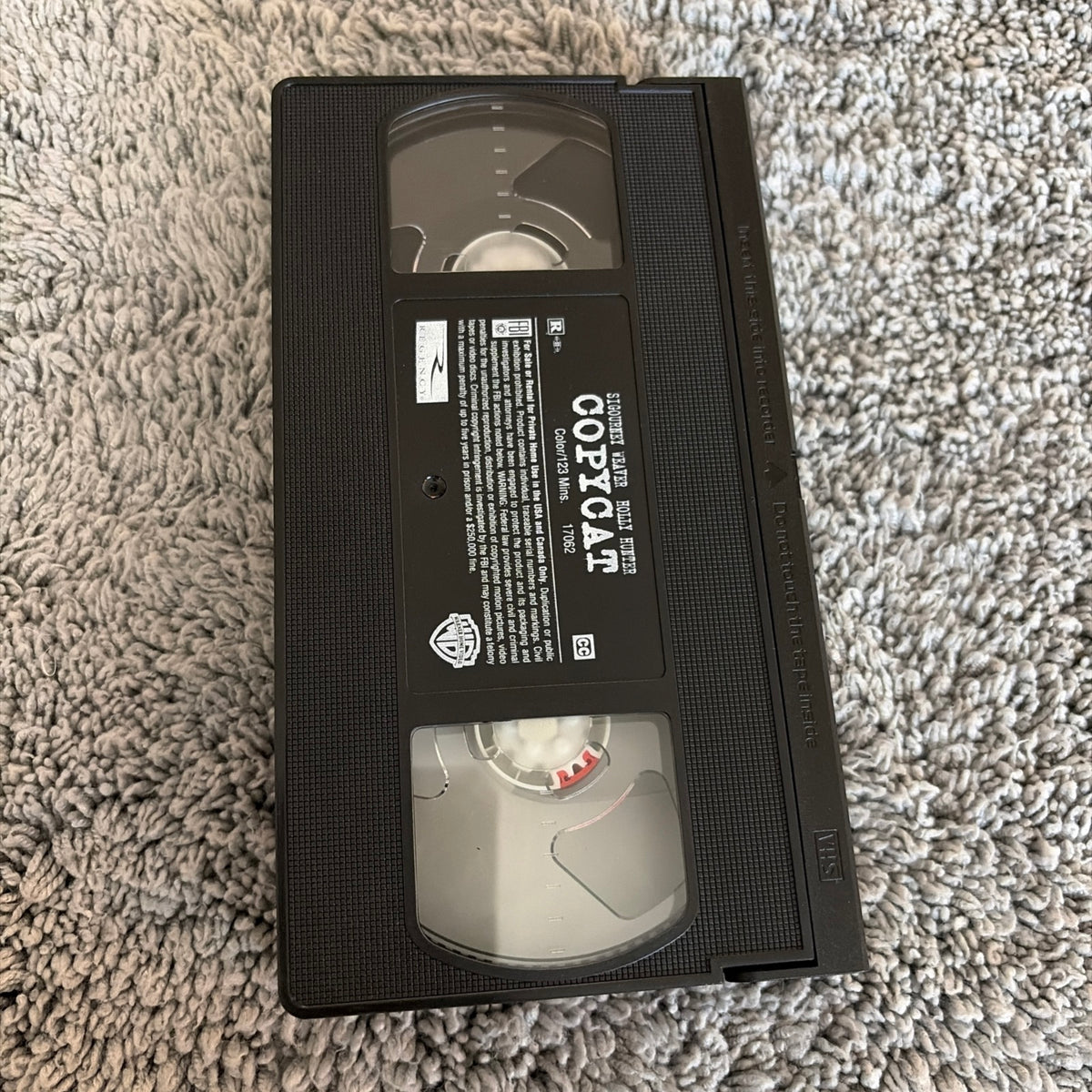 Copycat VHS (1995) - Sigourney Weaver & Holly Hunter - Thriller Crime Movie