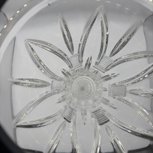 Vintage Waterford Crystal LEENANE Footed Vase 10”