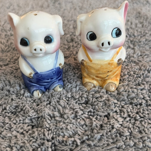Brinns Pig Salt and Pepper Shaker Set