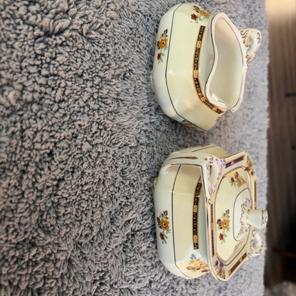 Grindley ALTON CREAMER & SUGAR BOWL  168769   1925