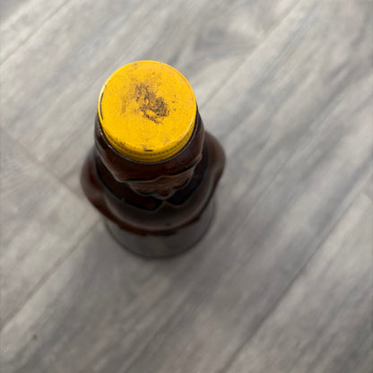 Vintage - 1970s Mrs. Butterworth's Syrup Bottle, 10" Large Amber Brown Glass